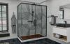 Душевой уголок AvaCan FB2-190-SB90 90х90 стекло тонированное профиль черный без поддона