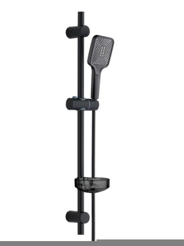 Душевой гарнитур Orange O-Shower OS714b настенный черный - фото 2