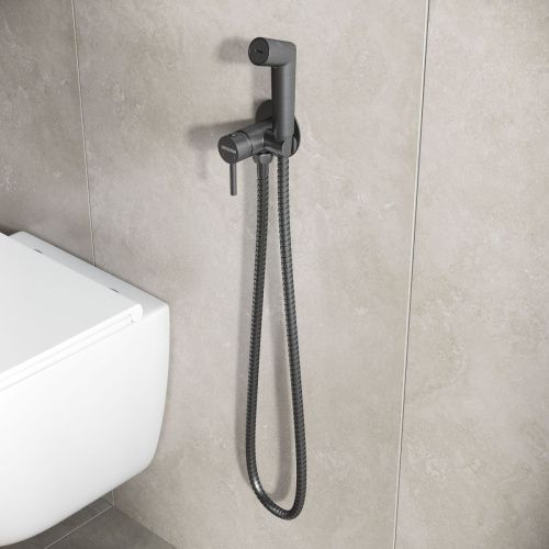 Гигиенический душ со смесителем Grossman Solis 502.K35.07.420 серый - фото 3