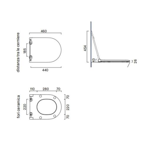 Крышка сиденье для унитаза Catalano Sfera 551200022 - фото 2