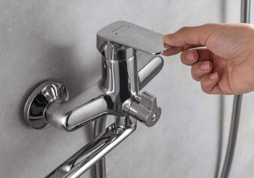 Смеситель для ванны Aquatek ВЕГА AQ1042CR настенный хром - фото 4