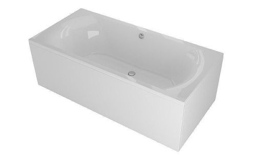 Ванна акриловая 1MarKa ESMA 01эс1990 190х90 пристенная прямоугольная без каркаса - фото 2