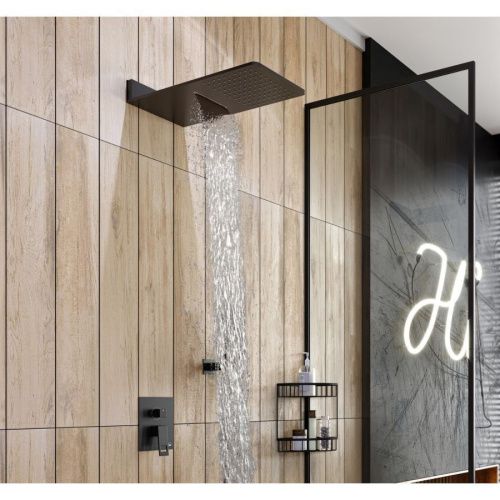 Душевая система Timo Briana SX-7139/03SM встраиваемая в стену цвет черный - фото 5