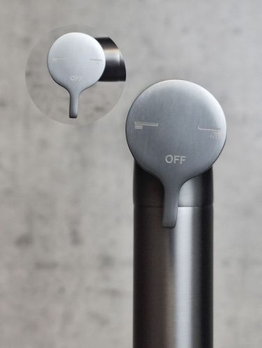 Гигиеническая лейка AltroBagno Modern AltroBagnoModern060208GM цвет оружейная сталь - фото 3