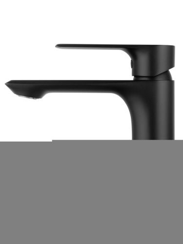 Смеситель Wonzon & Woghand Brilliant WW-88018079-MB на раковину черный - фото 2