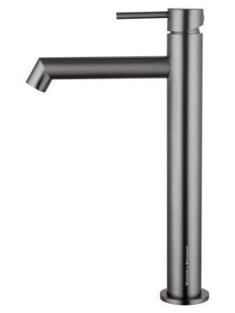 Смеситель для раковины Wonzon & Woghand WW-H1064-BGG на столешницу серый