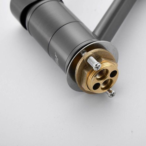 Смеситель для кухни BELZ B19019-3 на мойку оружейная сталь - фото 3