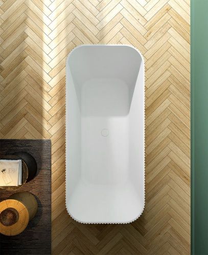 Ванна акриловая Abber AB9363-1.7 170х75 отдельностоящая прямоугольная с каркасом - фото 4