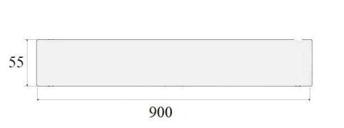 Решетка для водоотводящего желоба Valsir Linea VS0701934 - фото 2