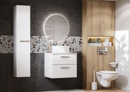 Тумба под раковину Roca Victoria A857468806 60х50 подвесная цвет белый