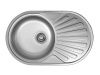 Кухонная мойка Ukinox Фаворит FAP770.480 -GT8K 2L 75х50 цвет хром поверхность полированная