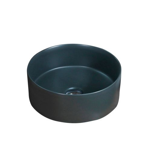 Раковина из сантехнического фарфора Melana 320357MDG-805 40х40 накладная цвет серый без отверстий под смеситель - фото 2