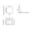 Крышка сиденье для унитаза Catalano Alvea 651100001