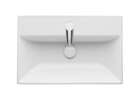 Раковина из сантехнического фарфора Roca Oleta 73274C400Y 60х40 накладная цвет белый