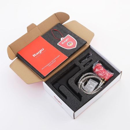 Смеситель Raglo R03 R03.10.06 на раковину черный