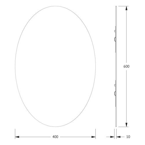 Зеркало Evoform Primary BY 0027 40х60 подвесное - фото 2