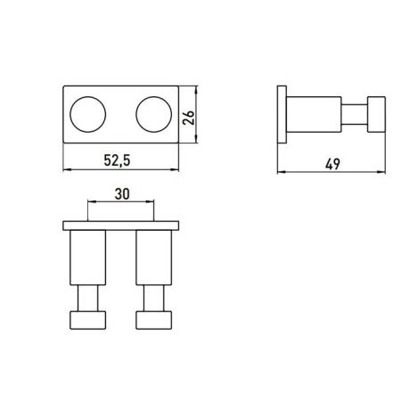Крючок Emco System2 3574 001 00