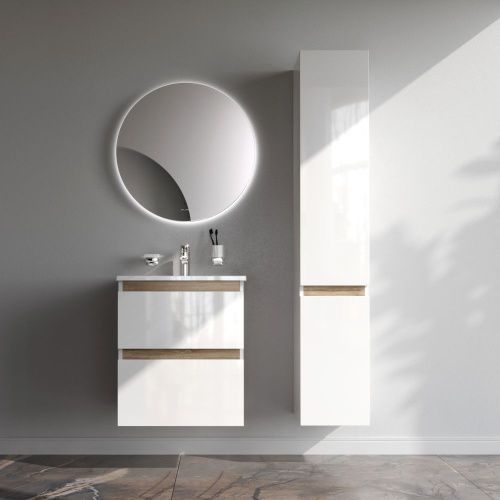 Тумба под раковину Am.Pm X-Joy M85AFHX0552WG 50х40 подвесная цвет белый - фото 5