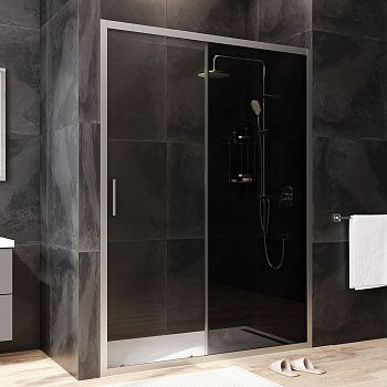 Душевая дверь Am.Pm Gem W90G-140-1-195MG 140х195 стекло прозрачное профиль хром