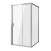 Душевой уголок Niagara Nova NG-62-11A-A90 110х90 стекло прозрачное профиль хром без поддона