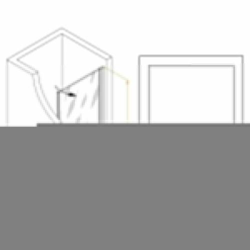 Душевая дверь RGW Passage 020810309-21 90х195 стекло матовое профиль хром - фото 2