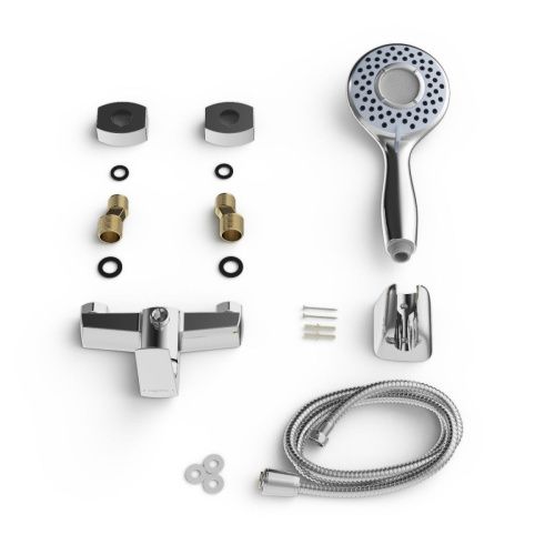 Смеситель для душа Tokito SENDAL TOK-SEN-1016 настенный хром - фото 4