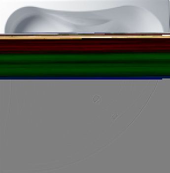 Ванна акриловая Riho NEO B077001005 150х150 пристенная асимметричная без ножек