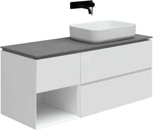 Тумба под раковину Allen Brau Infinity 1.21007.WM 120х50 подвесная цвет белый