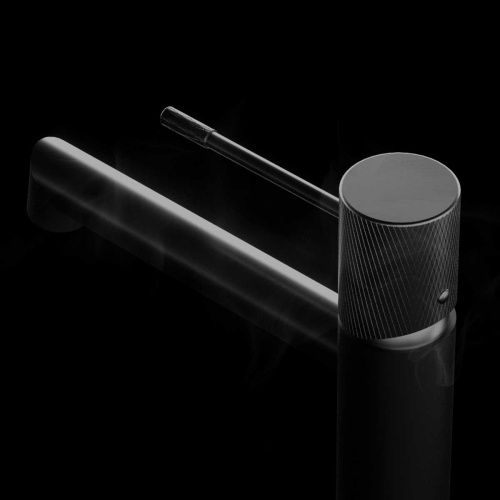 Смеситель для раковины Vincea Desire VBF-1D2MB на столешницу черный - фото 2