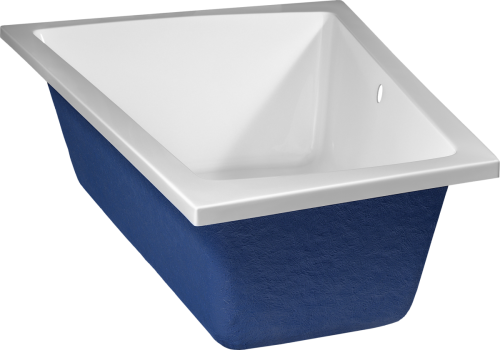 Ванна акриловая C-Bath CBA00502R 170х70 пристенная асимметричная - фото 4