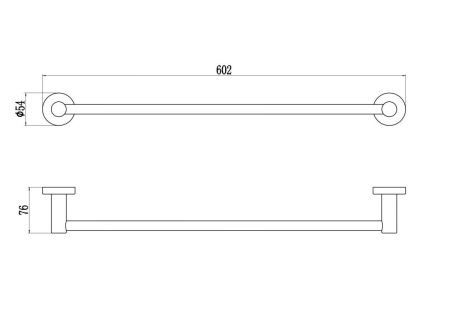 Полотенцедержатель Savol S-005624Q