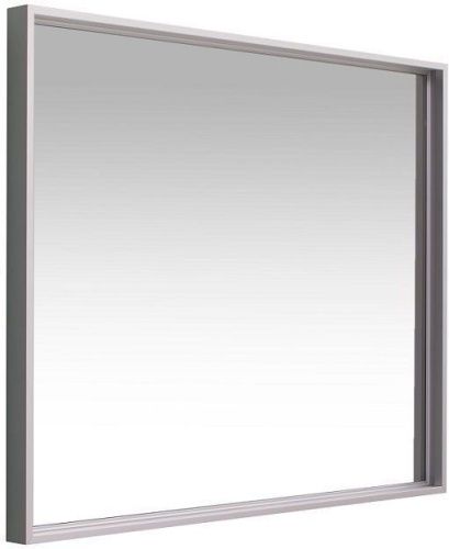 Зеркало с подсветкой De Aqua Алюминиум AL604090S 90х80 подвесное