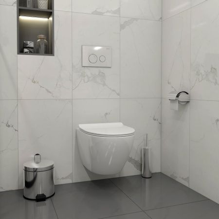 Клавиша смыва механическая Teymi Lina T70102CH цвет хром