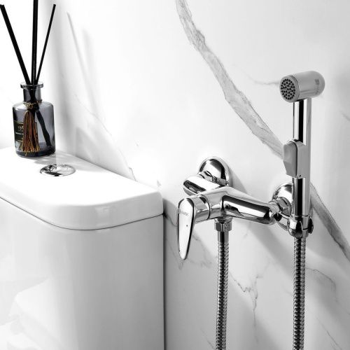 Гигиенический душ со смесителем LeMark Pramen LM3318C хром - фото 2