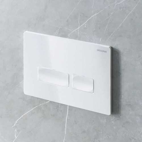 Клавиша смыва механическая Grossman Pragma 700.K31.03.000.000 цвет белый - фото 3