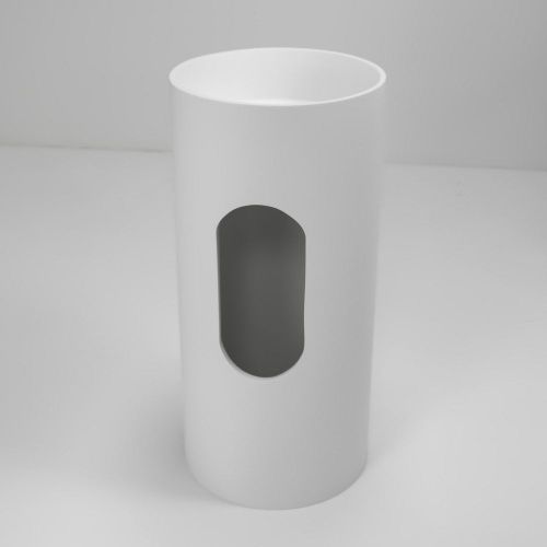 Раковина из искусственного камня Abber Stein AS2516-H 40х40 напольная цвет белый без отверстий под смеситель - фото 4