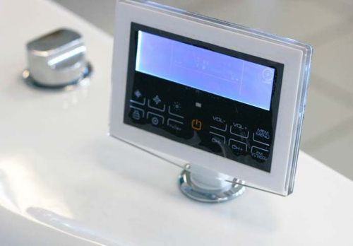 Ванна акриловая гидромассажная Gemy G9089 K R 187х187 пристенная квадратная с каркасом - фото 4