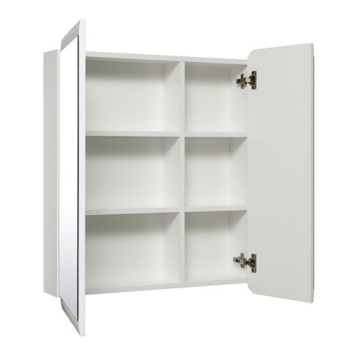 Зеркало-шкаф Runo ЭРИКА УТ000003320 70х80 подвесной цвет белый - фото 2