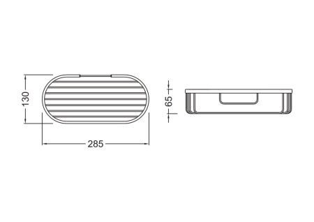 Полка в ванную комнату Aquatek AQ4916CR