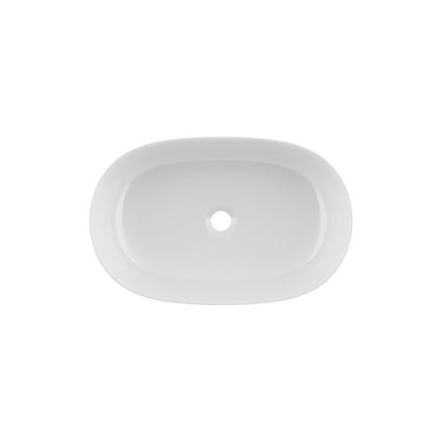 Раковина из сантехнического фарфора Iddis Ray RAYWS13i27 60х30 накладная цвет белый без отверстий под смеситель - фото 2