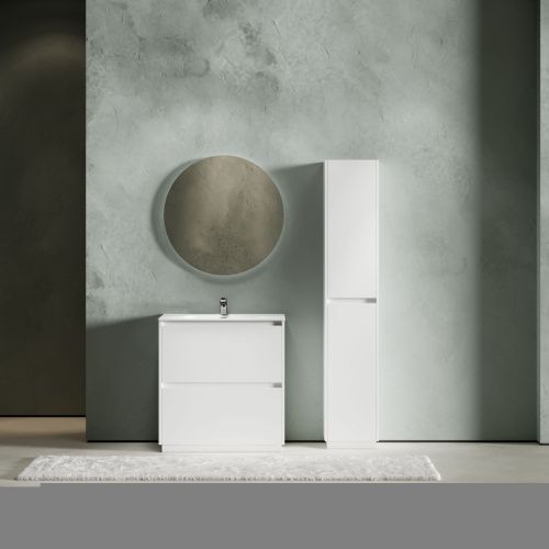 Тумба под раковину Sancos Libra Floor LB80FW 80х50 напольная цвет белый - фото 2