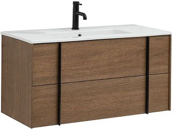Тумба под раковину Allen Brau Reality 1.32007.NO 100х50 подвесная цвет коричневый