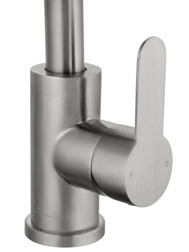 Смеситель для кухни Wonzon & Woghand WW-AE4554-BS на мойку никель - фото 4