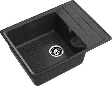 Кухонная мойка Granfest Level LV-660L графит 65х50 цвет серый поверхность матовая