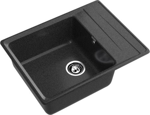 Кухонная мойка Granfest Level LV-660L графит 65х50 цвет серый поверхность матовая - фото 2