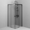 Душевой уголок Am.Pm X-joy W94G-403-9090-BТ1К 90х90 стекло прозрачное профиль черный без поддона