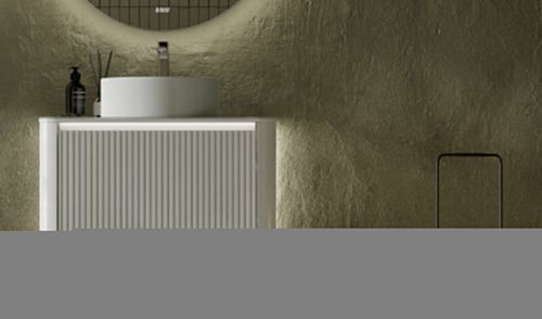 Тумба под раковину Jorno LUMINO Lum.01.120/P/W/JR 120х50 подвесная цвет белый - фото 3