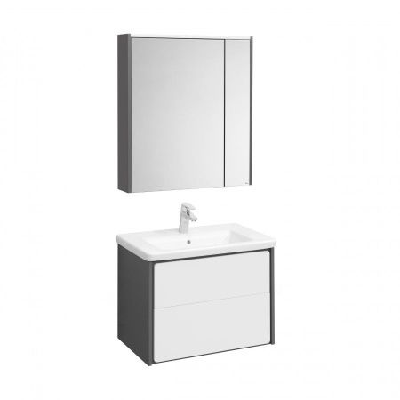 Тумба под раковину Roca Ronda ZRU9302963 60х40 подвесная цвет белый/серый