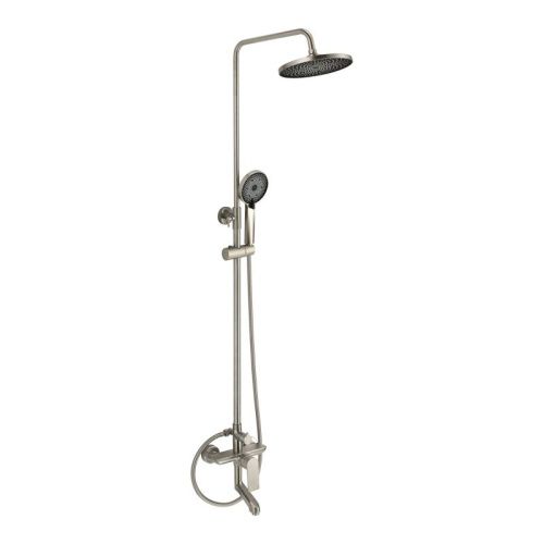 Душевая стойка Fmark FS8845 настенная цвет серый - фото 2