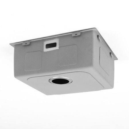 Кухонная мойка Grandex Aqua 501086 50х45 цвет серый поверхность матовая